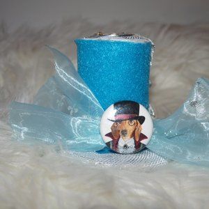 Grandma&Me Small Tall Light Blue Hat HANDMADE